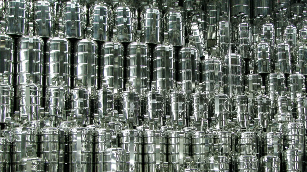 Dark and stainless steel cookware beside a stovetop