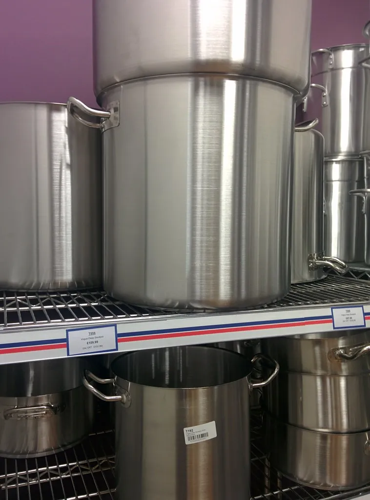 stainless steel stockpot