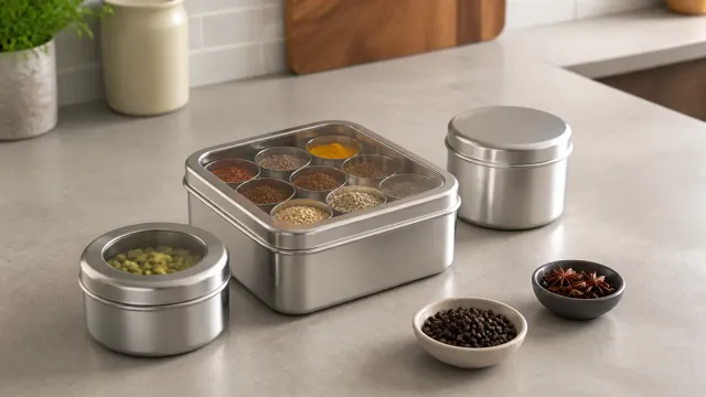Best Stainless Steel Spice Containers