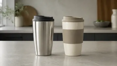 Stainless Steel vs Ceramic Travel Mugs