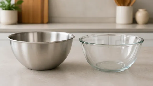 Stainless Steel vs Glass Mixing Bowls